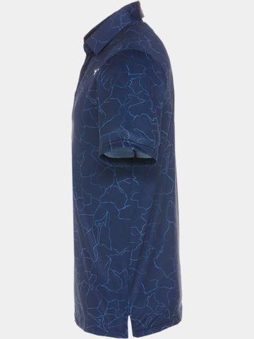 Mizuno Fragma Halbarm Polo navy