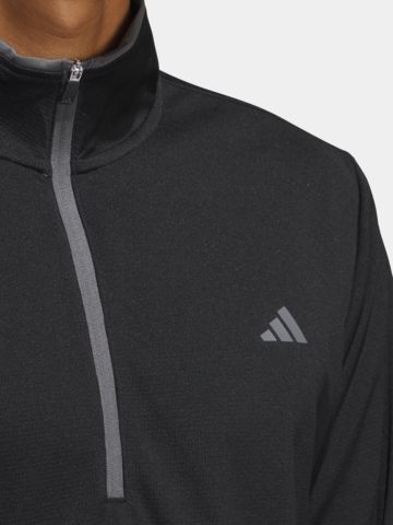 adidas Lightweight Half-Zip Top Stretch Midlayer black