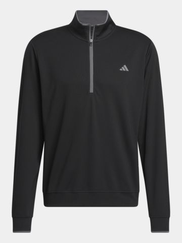 adidas Lightweight Half-Zip Top Stretch Midlayer black