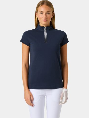 Daily Sports KIM Halbarm Polo navy