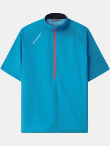 Cross STORM PULLOVER Halbarm Windshirt blau