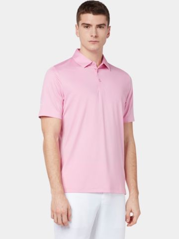Callaway SWINGTECH SOLID Halbarm Polo pink