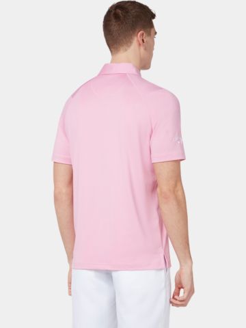Callaway SWINGTECH SOLID Halbarm Polo pink