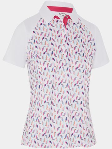Callaway Birdie Eagle Printed Halbarm Polo mehrfarbig