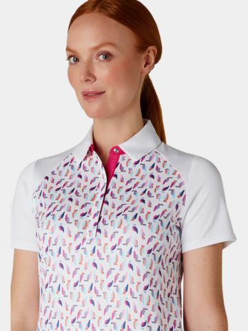 Callaway Birdie Eagle Printed Halbarm Polo mehrfarbig