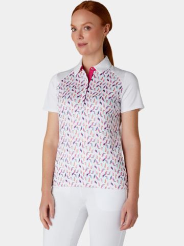 Callaway Birdie Eagle Printed Halbarm Polo mehrfarbig