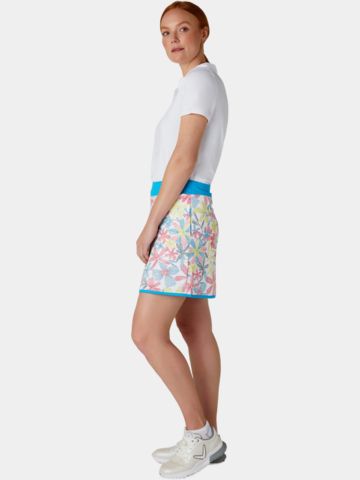 Callaway 17 Chev Floral Wrap Flounce kurz Skort mehrfarbig