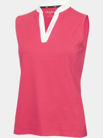 Calvin Klein DAYTON ohne Arm Polo pink