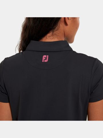 FootJoy Golfové šaty FJ Šaty s krátkým rukávem černá
