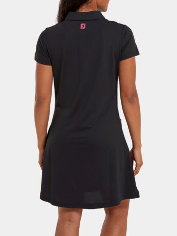 FootJoy Golfové šaty FJ Šaty s krátkým rukávem černá