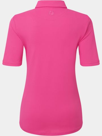 FootJoy Solid Halbarm Polo pink