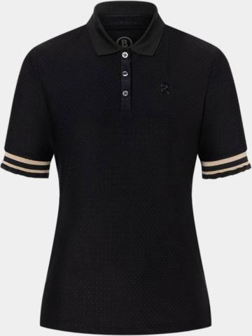 Bogner NICCY Halbarm Polo schwarz
