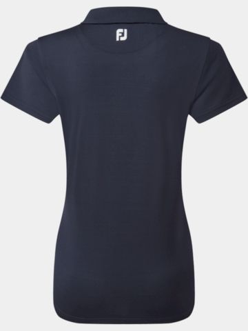 FootJoy Stretch Pique Solid Halbarm Polo navy