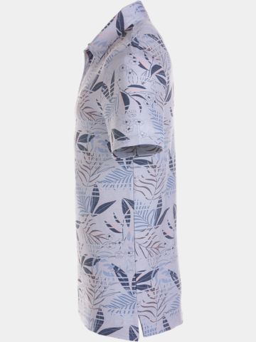 TravisMathew RIP CURRENT Halbarm Polo hellgrau melange