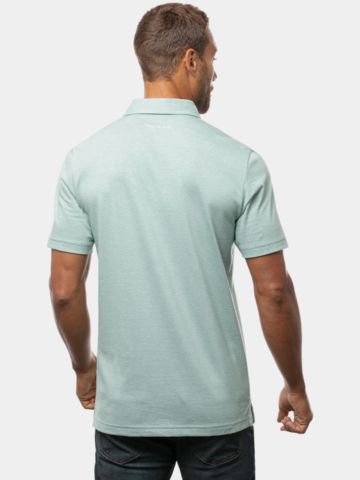 TravisMathew  THE ZINNA Halbarm Polo hellgrün