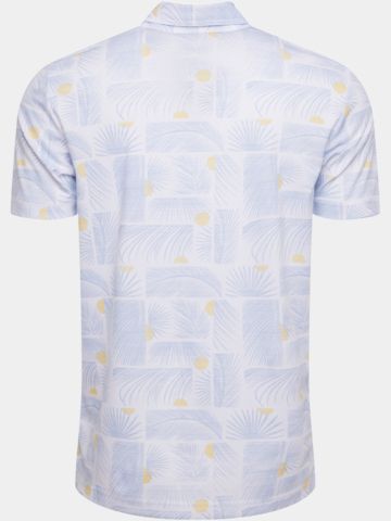 TravisMathew SUN GUILT Halbarm Polo hellblau
