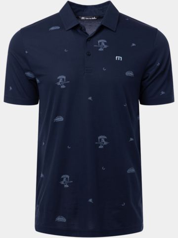 TravisMathew BEACH CREATURE Halbarm Polo navy