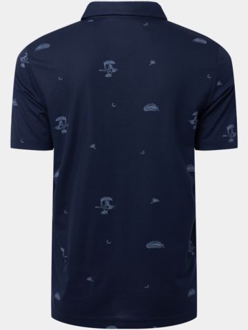 TravisMathew BEACH CREATURE Halbarm Polo navy