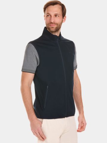 Daniel Springs  Leichte, wasserabweisende Windstopp Weste navy