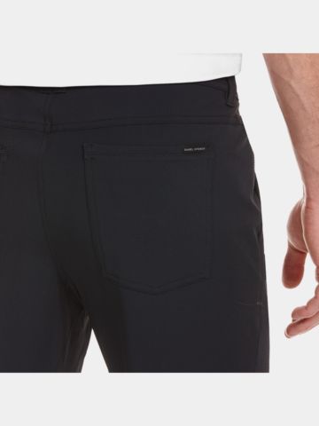 Daniel Springs Stretch lang Hose schwarz