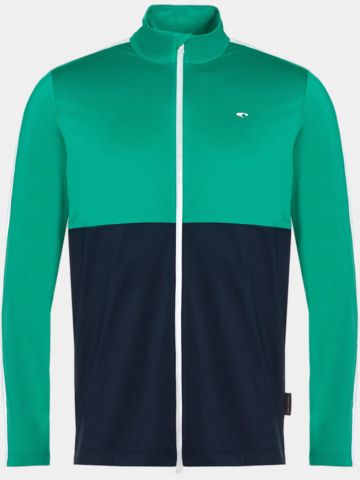 Daniel Springs Colourblock Power Stretch Jacke grün