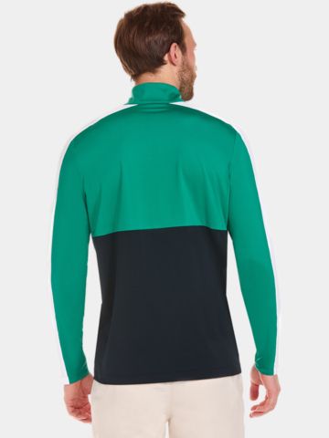 Daniel Springs  Colourblock Power Stretch Jacke grün
