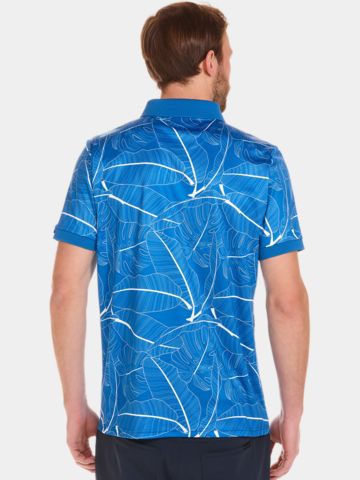 Daniel Springs repeated print polo Halbarm Polo royal