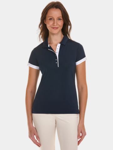 Valiente  Funktions Halbarm Polo navy