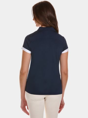 Valiente  Funktions Halbarm Polo navy