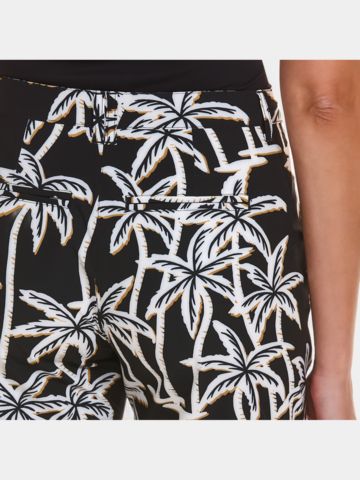 Valiente  NELLY Kurze Druck Bermuda Hose schwarz