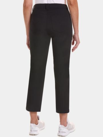 Valiente  Strečové 7/8 kalhoty JOSY s 5 kapsami černá