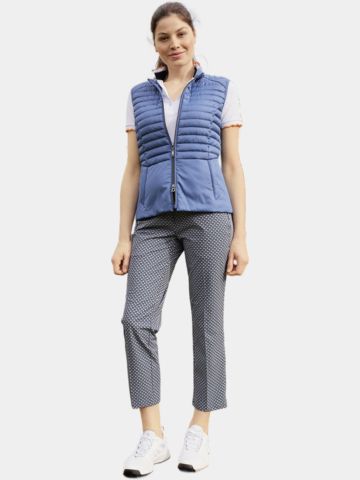 Valiente  DARIA 5-Pocket Stretch Druck 7/8 Hose schwarz