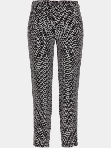 Valiente DARIA 5-Pocket Stretch Druck 7/8 Hose schwarz