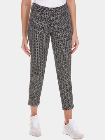 Valiente DARIA 5-Pocket Stretch Druck 7/8 Hose schwarz