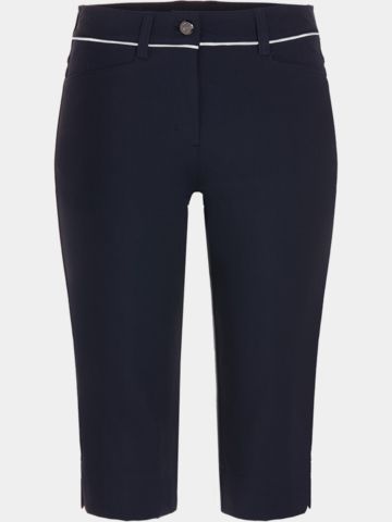 Valiente JULIE Kontrastpiping Capri Hose navy