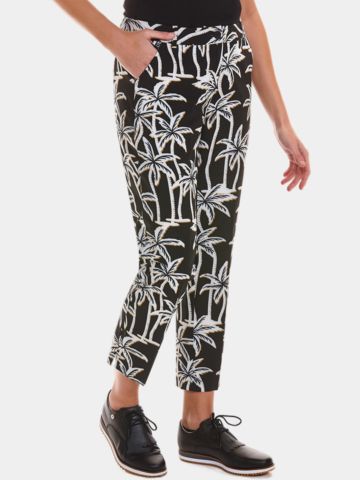 Valiente  MEGAN Druck 7/8 Hose schwarz