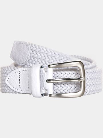 Valiente Flecht Gürtel Accessoires weiß