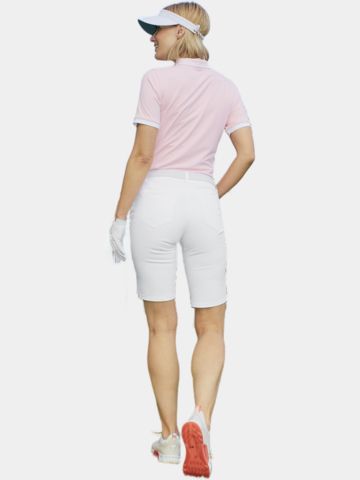 Valiente ROSE Nylon-Stretch Bermuda Hose weiß