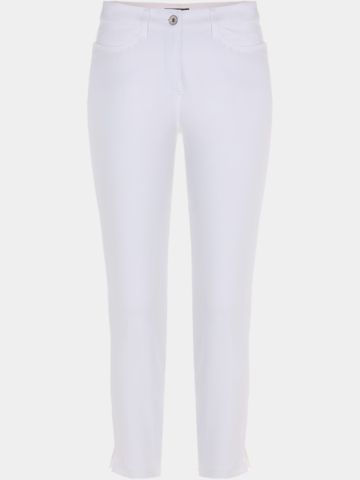 Valiente  ROMY Nylon-Stretch 7/8 Hose weiß