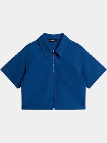 J.Lindeberg  Cassandra Shirt Nylon Jacke blau