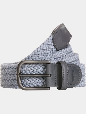 Daniel Springs Flecht Gürtel Accessoires grau