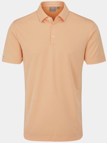 Ping Hyalcyon Halbarm Polo orange