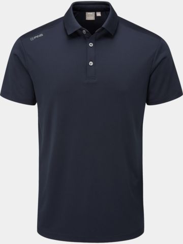 Ping Lindum half sleeve polo navy
