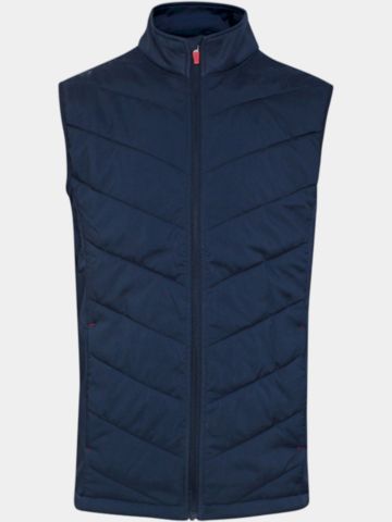 Backtee Mens Hybrid Gilet Stretch Weste navy