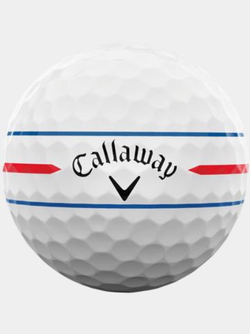 Callaway Chrome Soft 360 Triple Track Golfbälle weiß