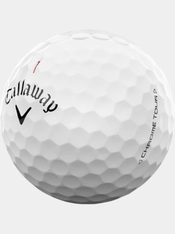 Callaway Chrome Tour 24 Golfball weiß