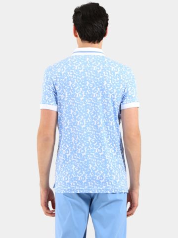 Chervo ABBONO Halbarm Polo hellblau