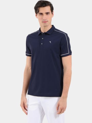 Chervo ADHOC Halbarm Polo navy