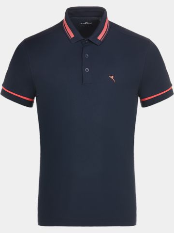 Chervo ALLOWGH Halbarm Polo navy