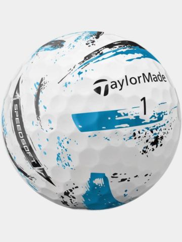 TaylorMade SpeedSoft Ink Golfball blau